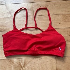 Buffbunny Vibrant Red Sports Bra - Size Medium